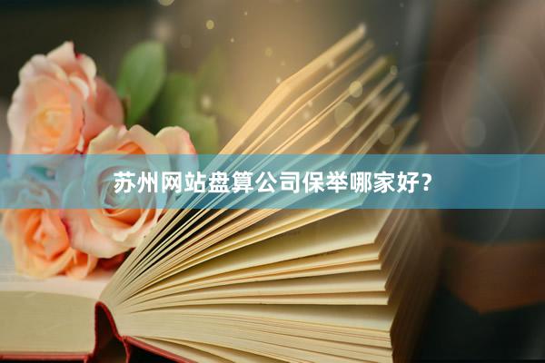 苏州网站盘算公司保举哪家好？